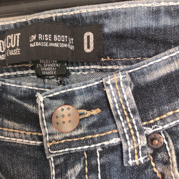 URBAN PLANET | Low Rise | Boot Cut | Jeans | Size 0 - Picture 2 of 6